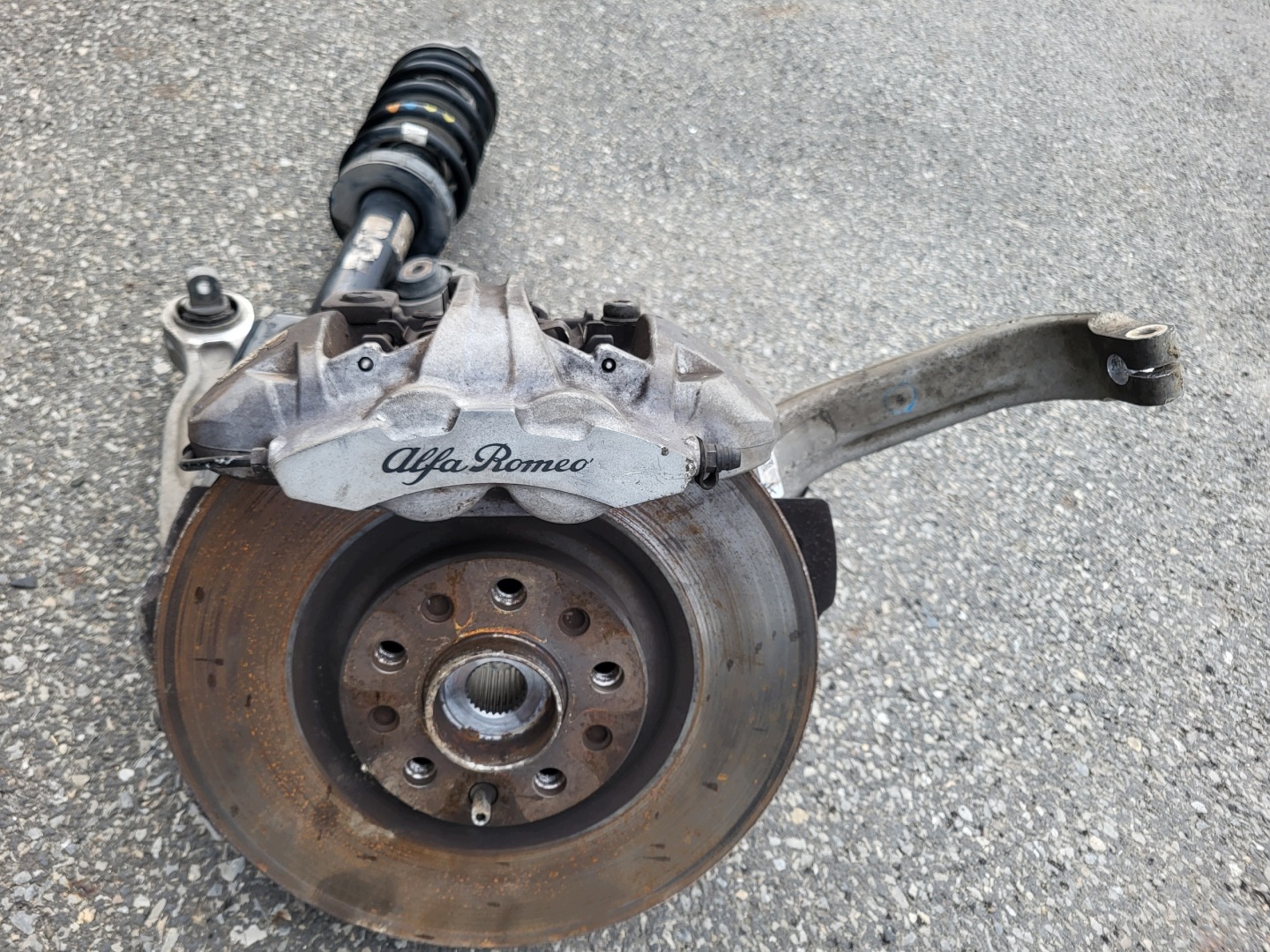 sususpension right front shock absorber swing ALFA ROMEO STELVIO Q4 KOMPLET