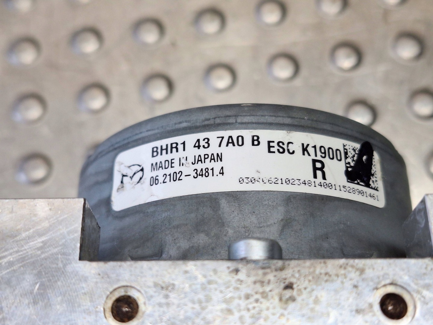 pump control unit ABS BHR1437A0B 06.2109-7131.3 MAZDA 3 III BM
