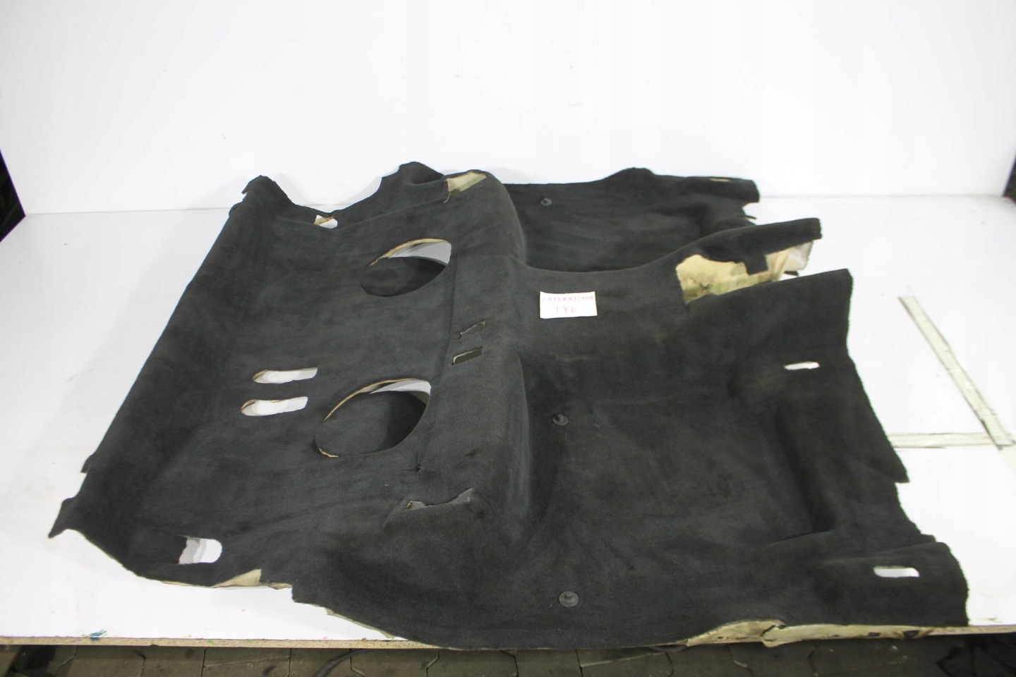 mats floor carpet rear part PORSCHE CAYENNE 7P