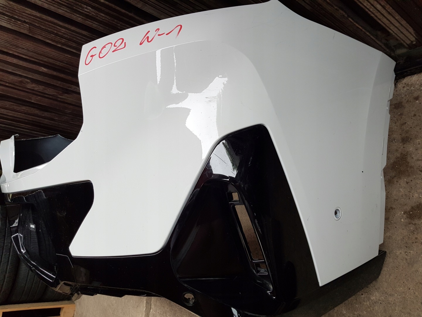 bumper rear BMW X4 G02 LCI m-packet