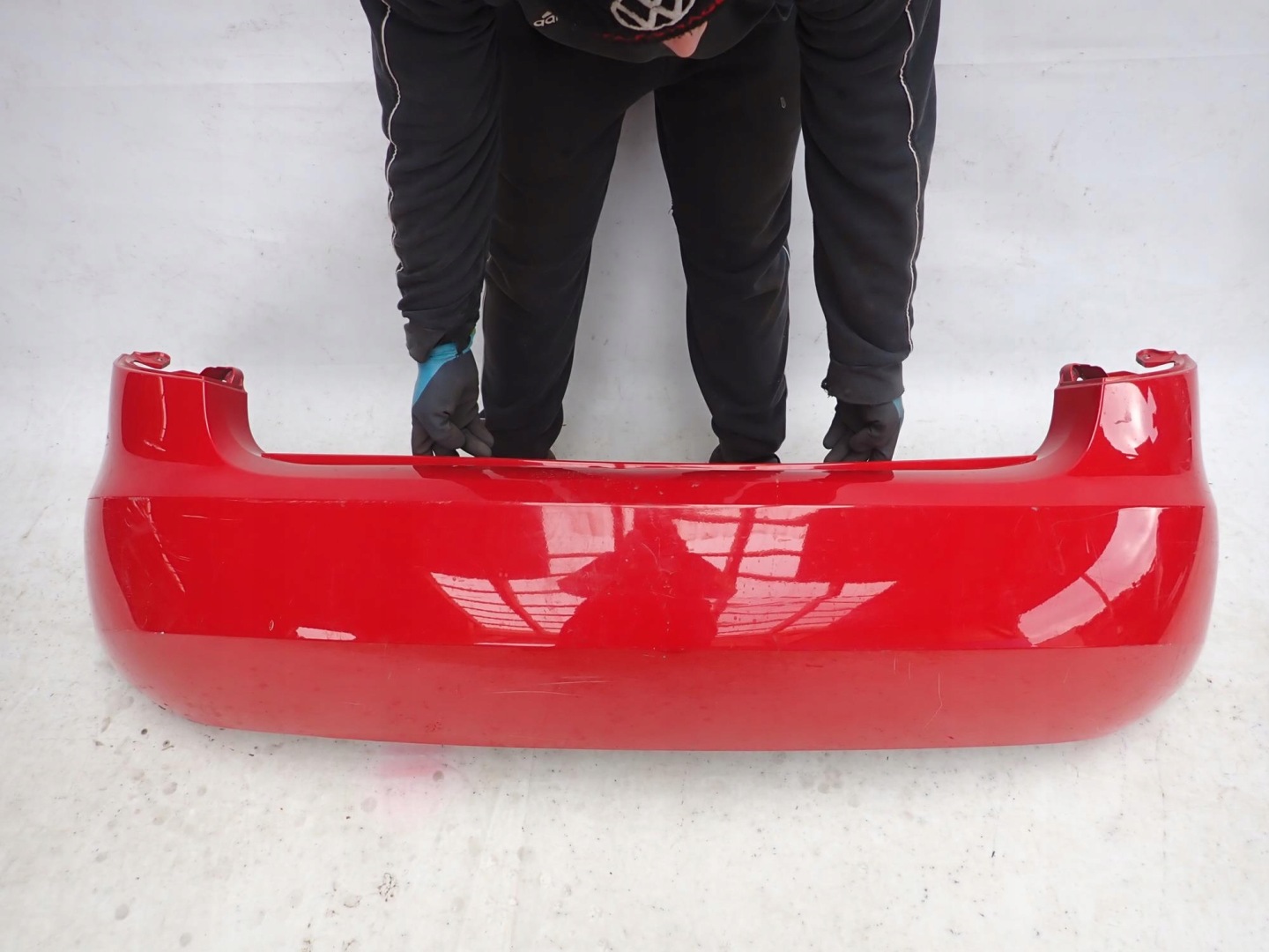 SKODA FABIA II 2 HB 07-14 bumper rear part rear