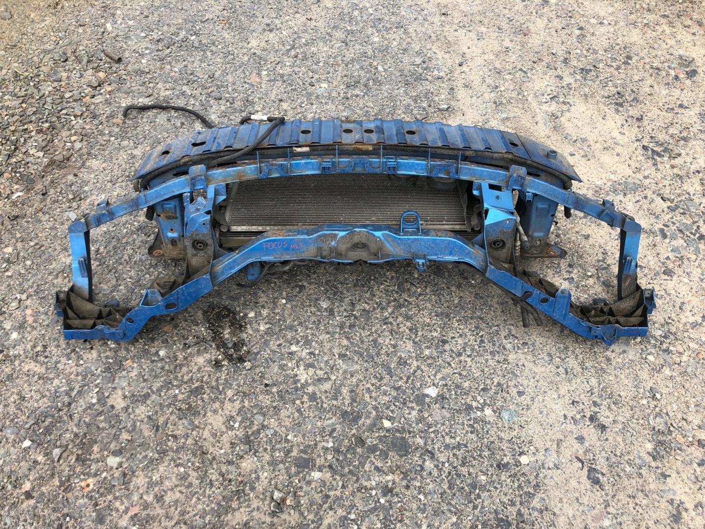 FORD FOCUS MK2 2.0 16V support panel for radiators pillar sider MANUAL