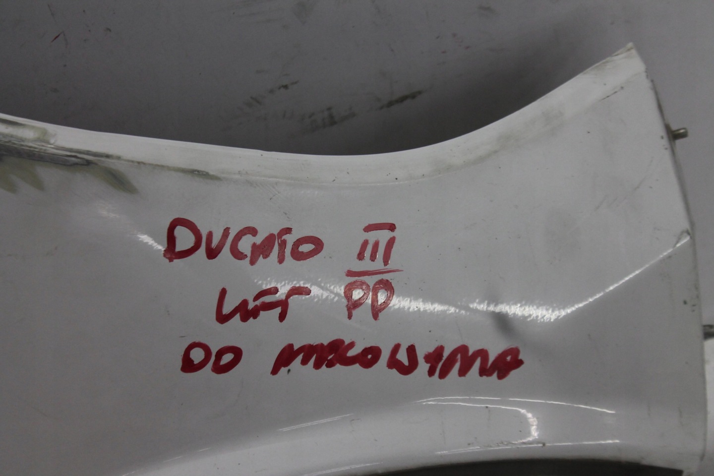 fender right front front FIAT DUCATO III LIFT