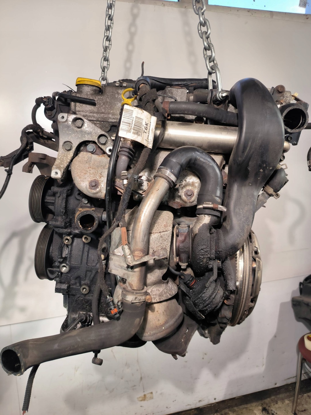 engine complete Z17DTH 1.7 CDTI OPEL MERIVA A