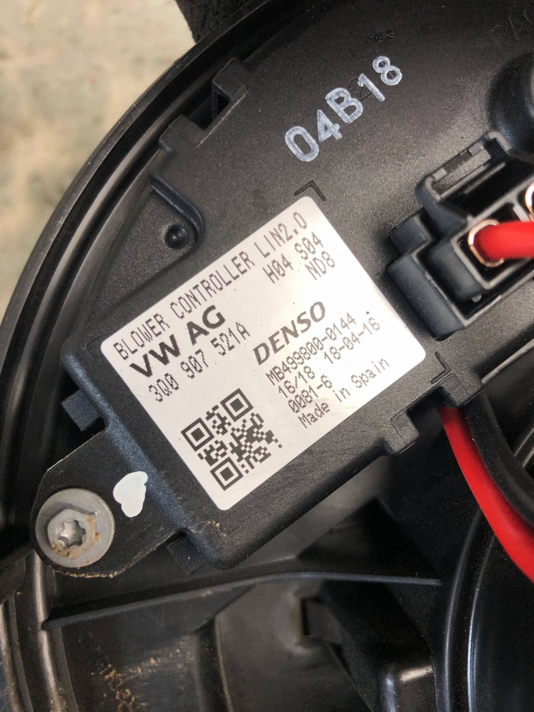 riscaldamento ventola VW PASSAT B8 3Q1819021D 3Q0907521A