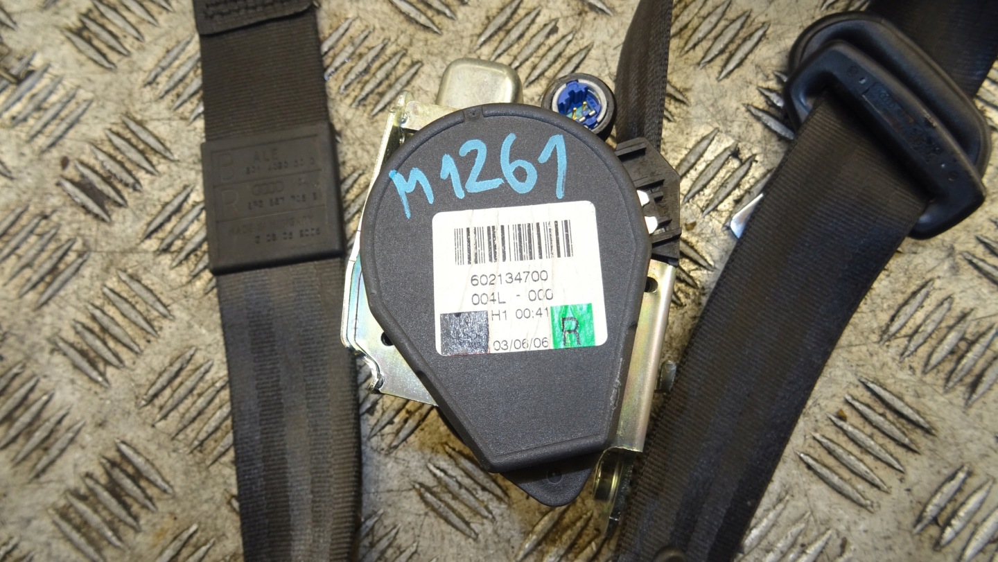Audi A3 8P 3D tension belt right front 8P3857706B