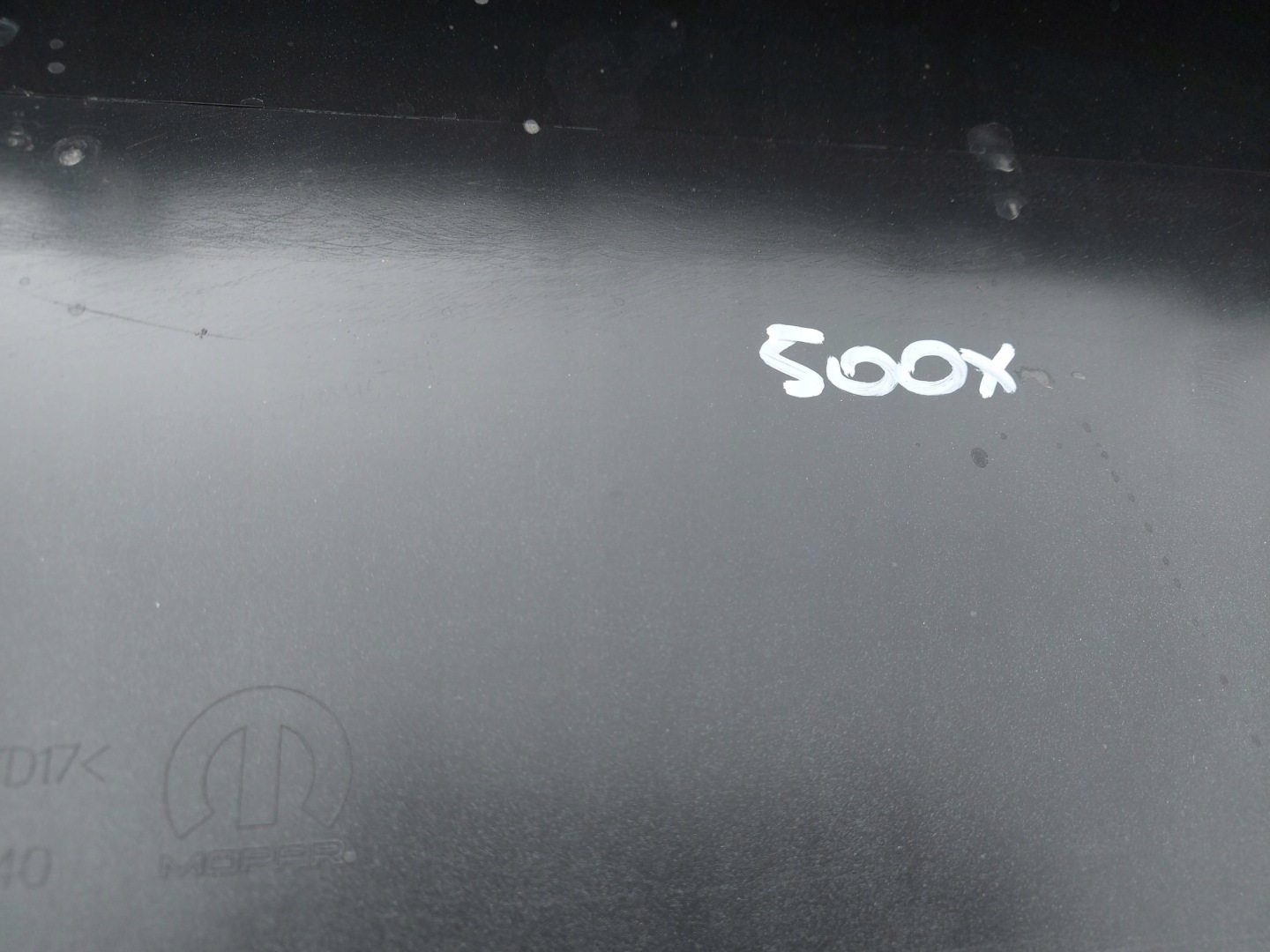 FIAT 500X spoiler der Stoßstange vorne unterer 52122045