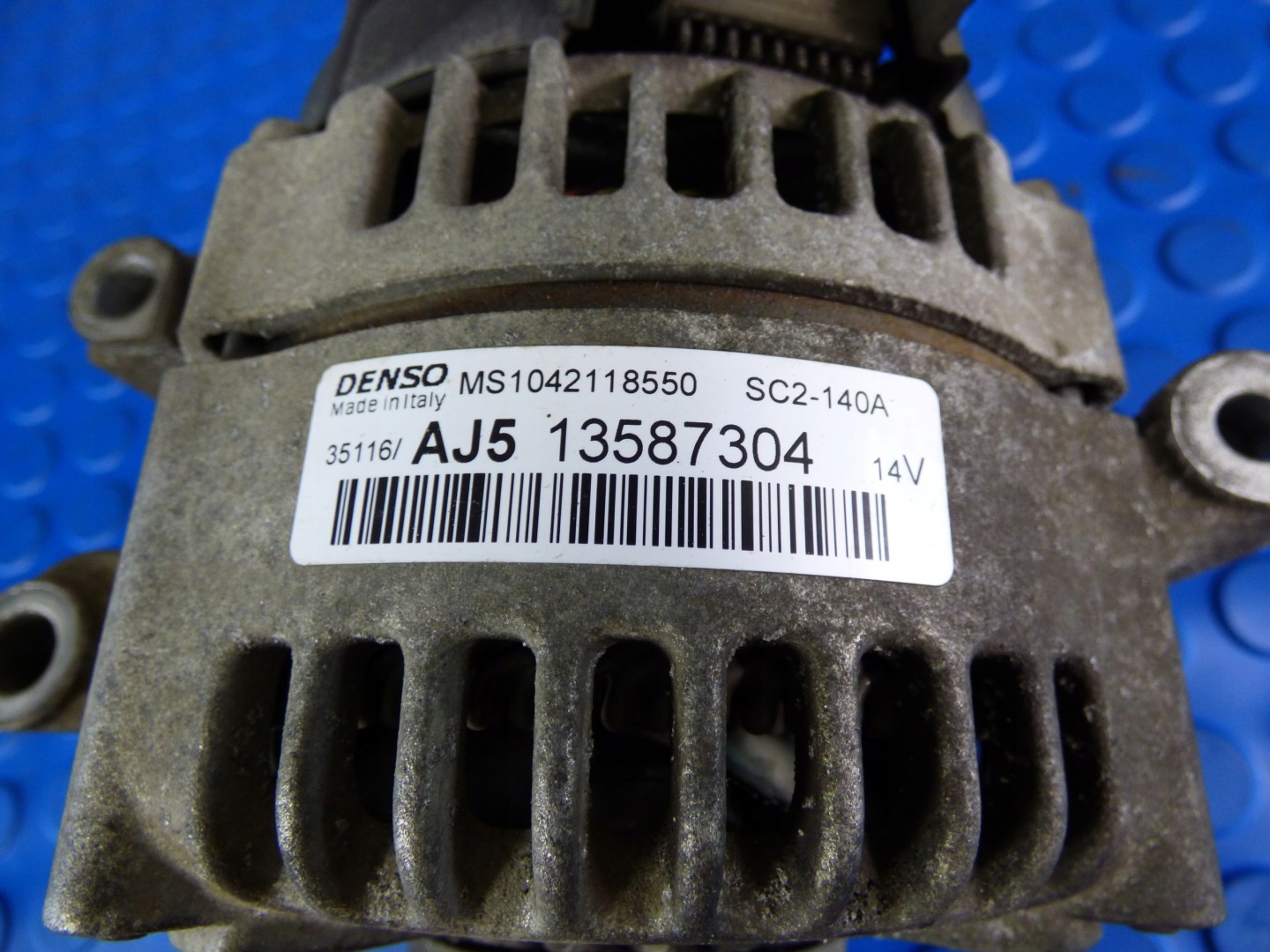 alternator 13587304 OPEL ASTRA V K 1.6 CDTI