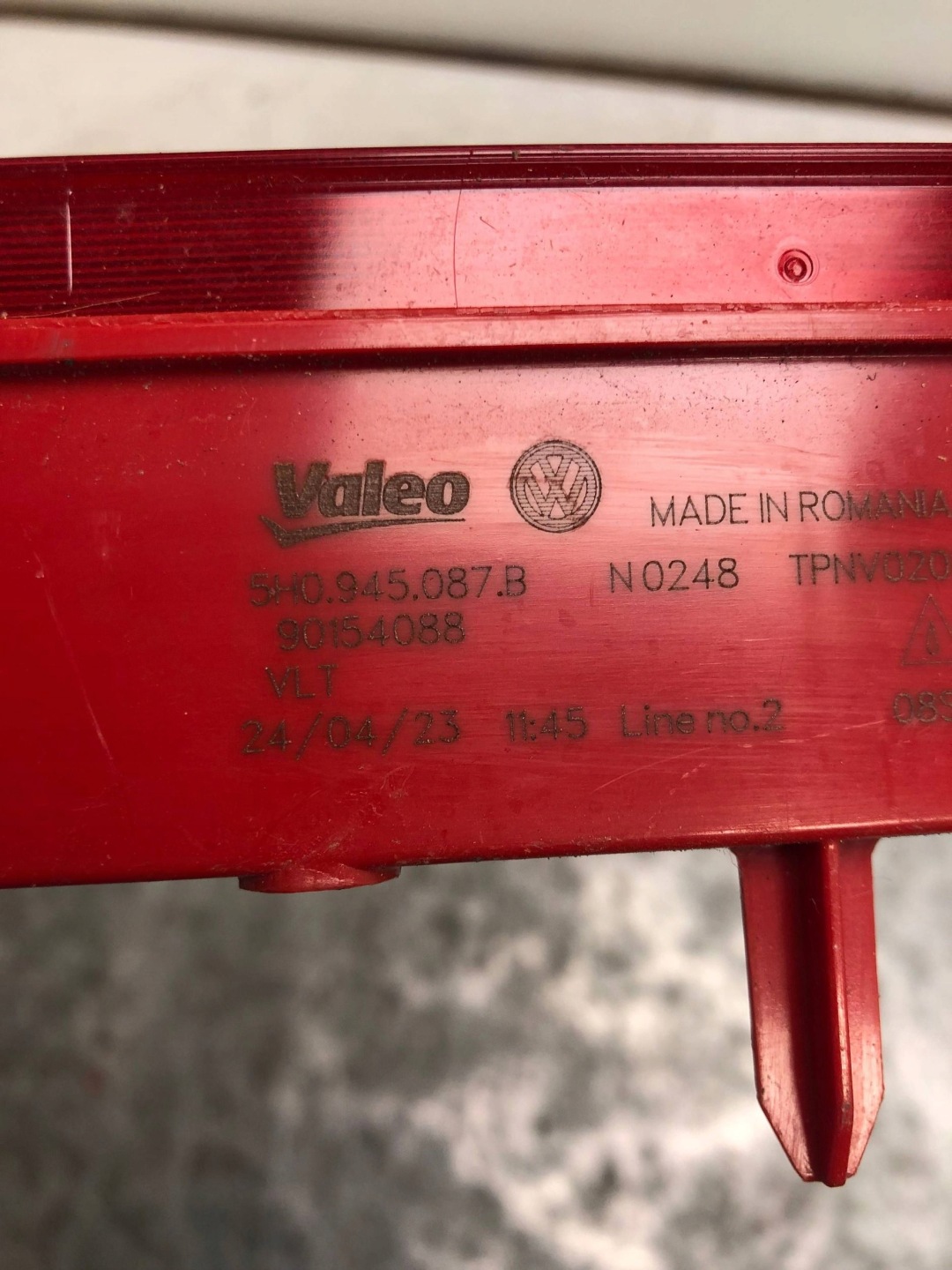 TRZECIE light STOP VW ID4 ID.4 5H0945087B