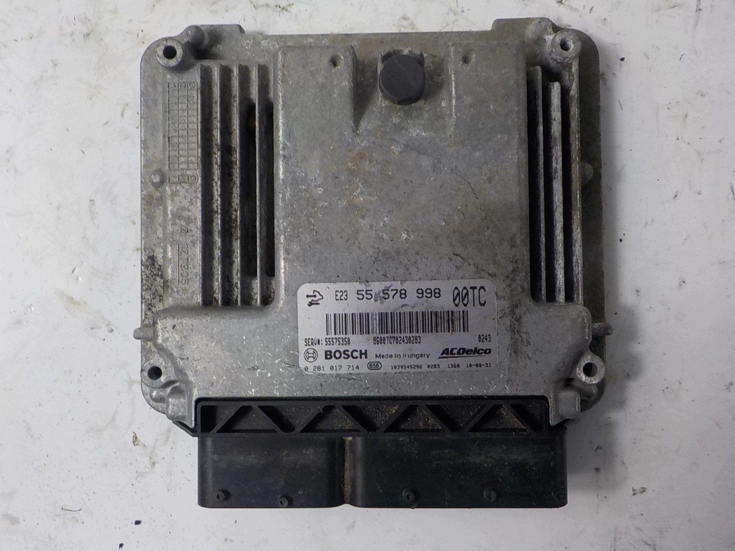 OPEL CORSA D computer bedienteil 55578998 0281017714