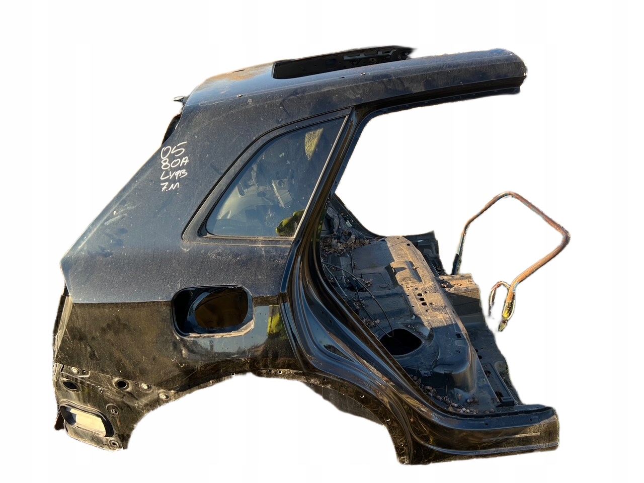 AUDI Q5 II 80A FY fender right rear part rear side quarter threshold