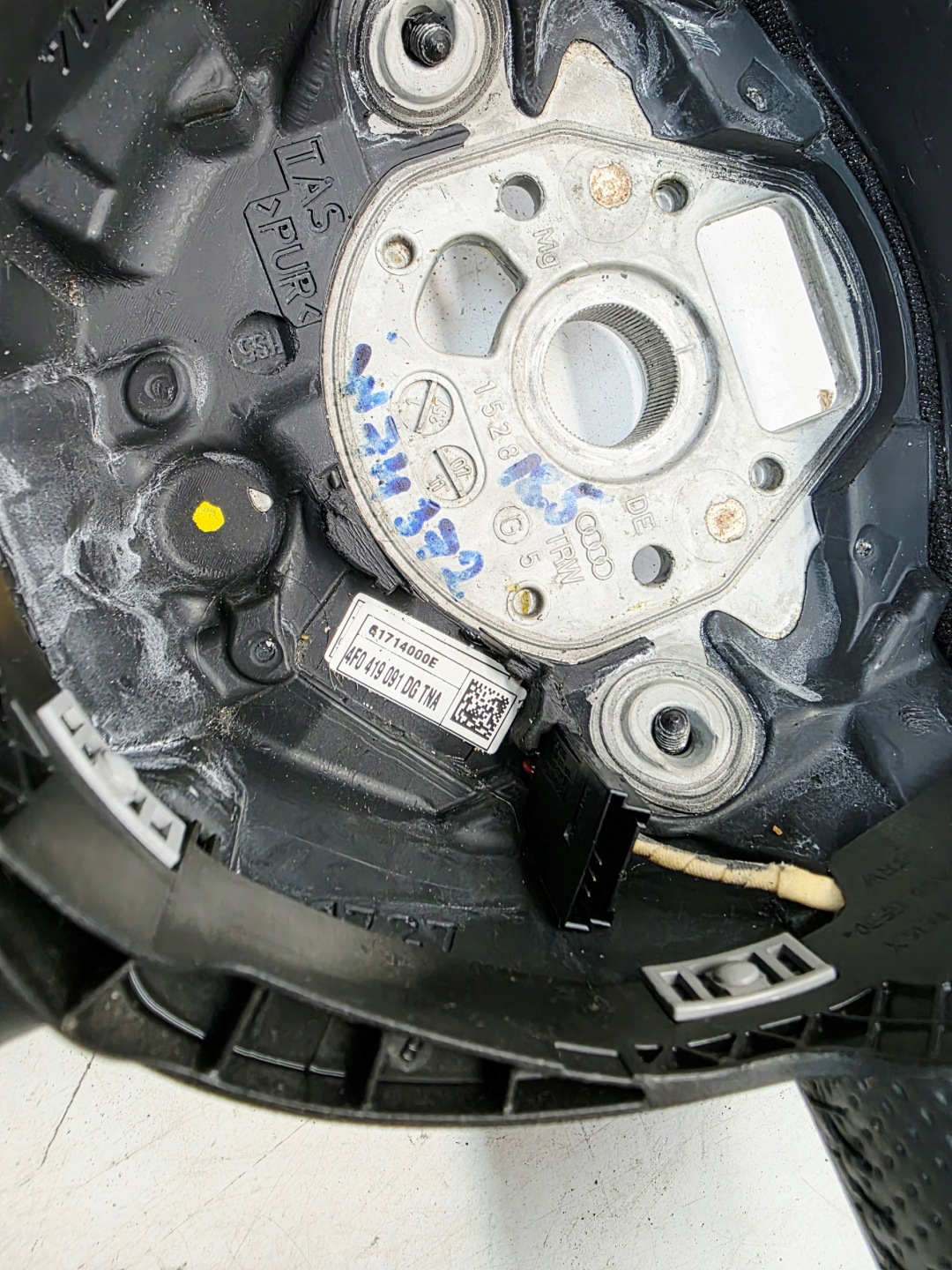 lenkrad Leder MULTIFUNKCJA AUDI A4 B7 A6 C6 Q7 4L 4F0419091DG TNA 11/25