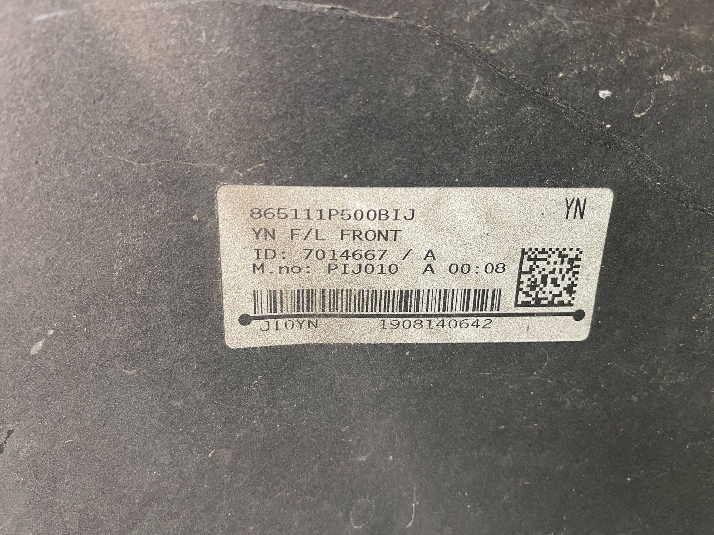 frontstoßstange vorne KIA VENGA LIFT 14- 86511-1P500