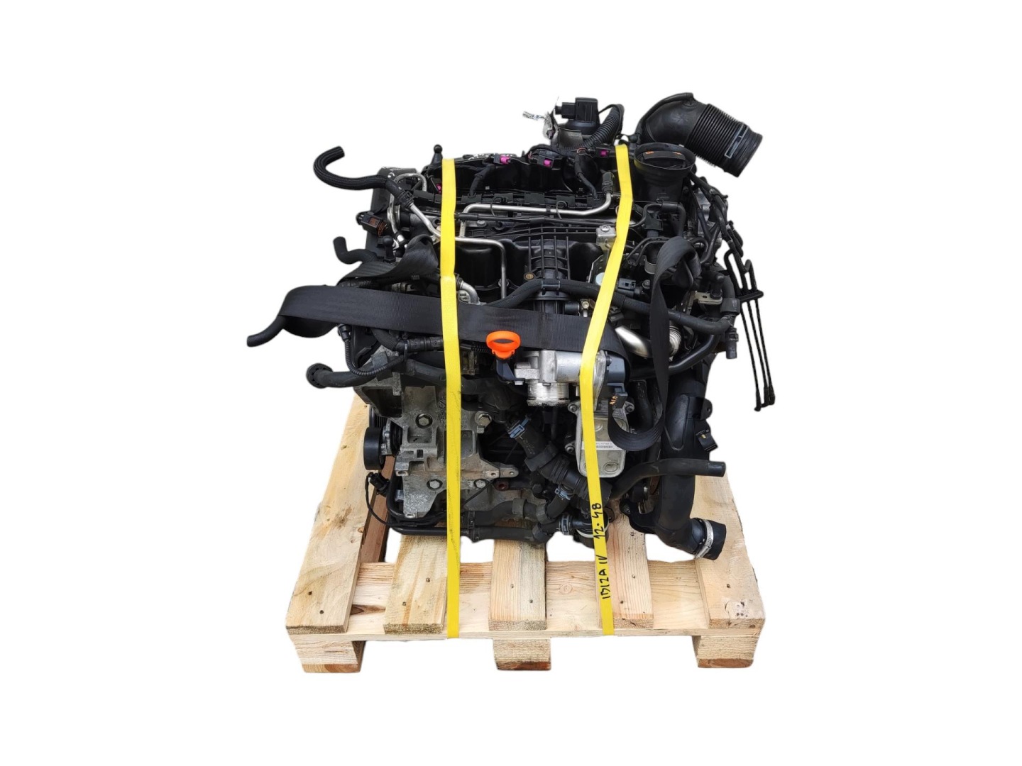 engine complete TURBINA SEAT IBIZA IV 6J 1.6 TDI CAY 2008-2012