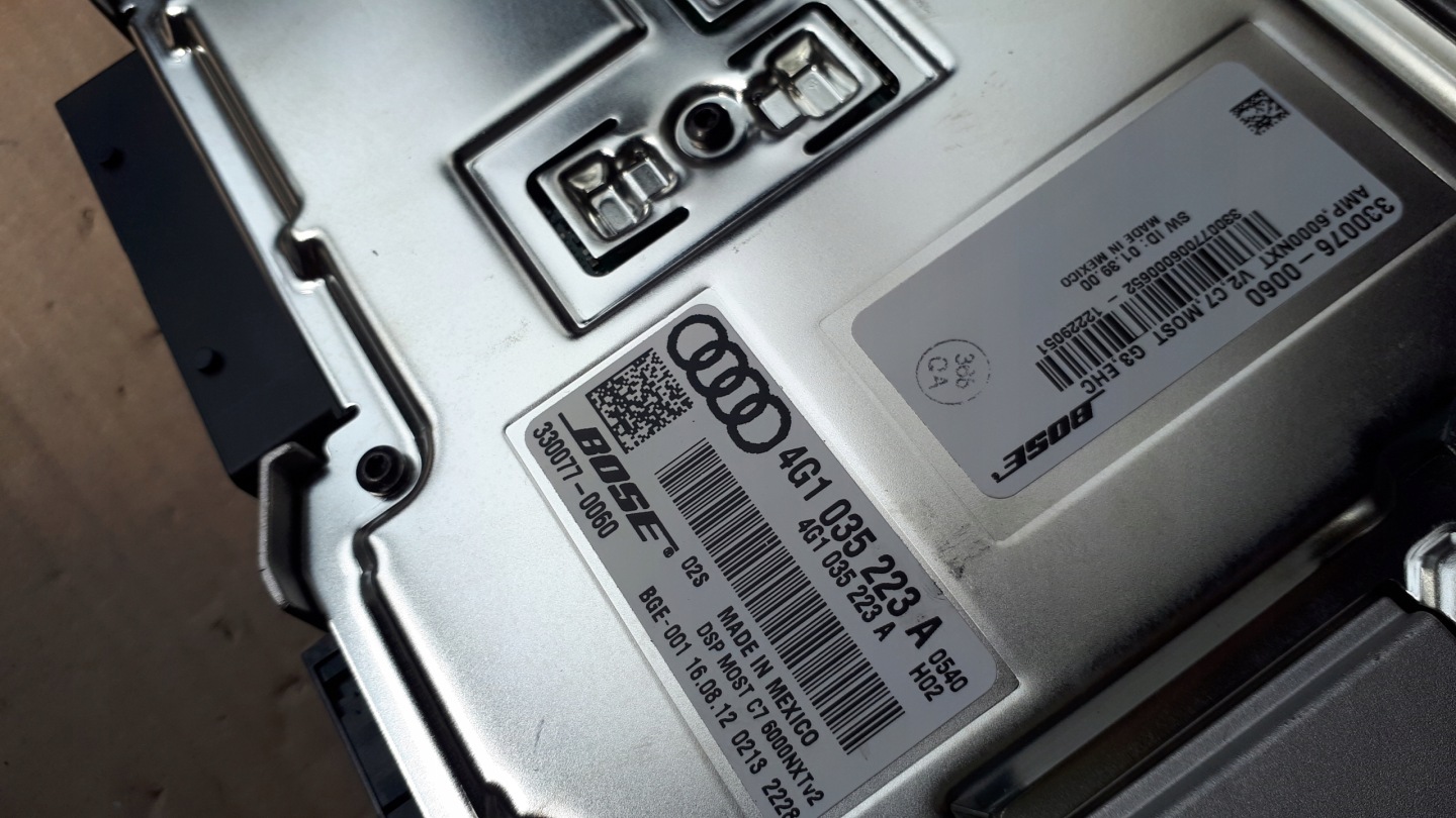 S6 C7 4G A6 amplifier BOSE 4G1035223A A7 S7