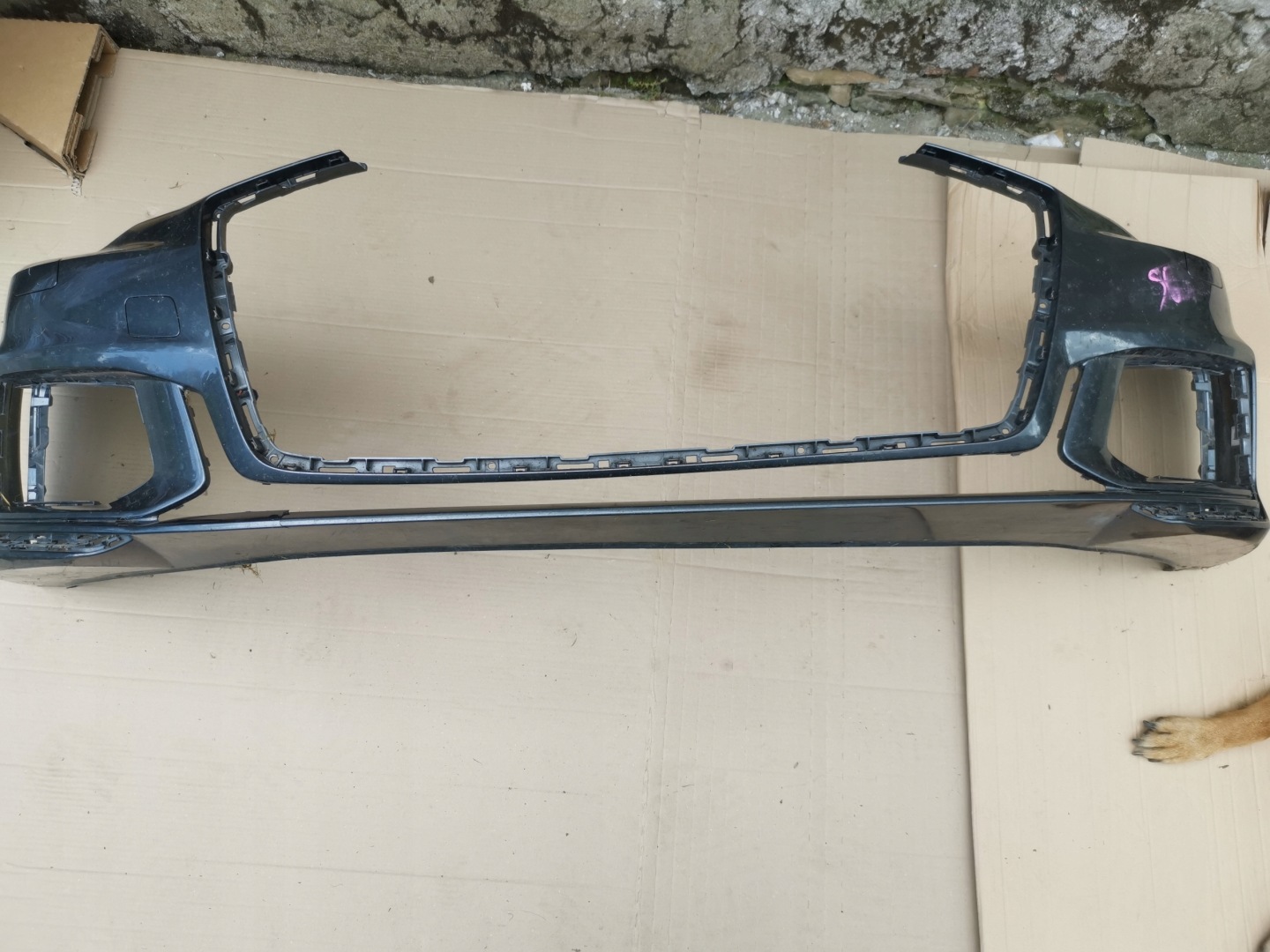 bumper front front AUDI A6 C8 S-LINE 4K0807437C