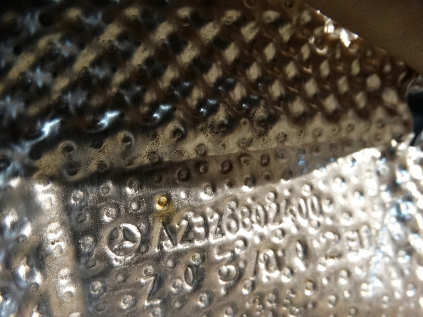 IDEALNA BLENDE ABDECKUNG TERMICZNA MERCEDES SL W232 1