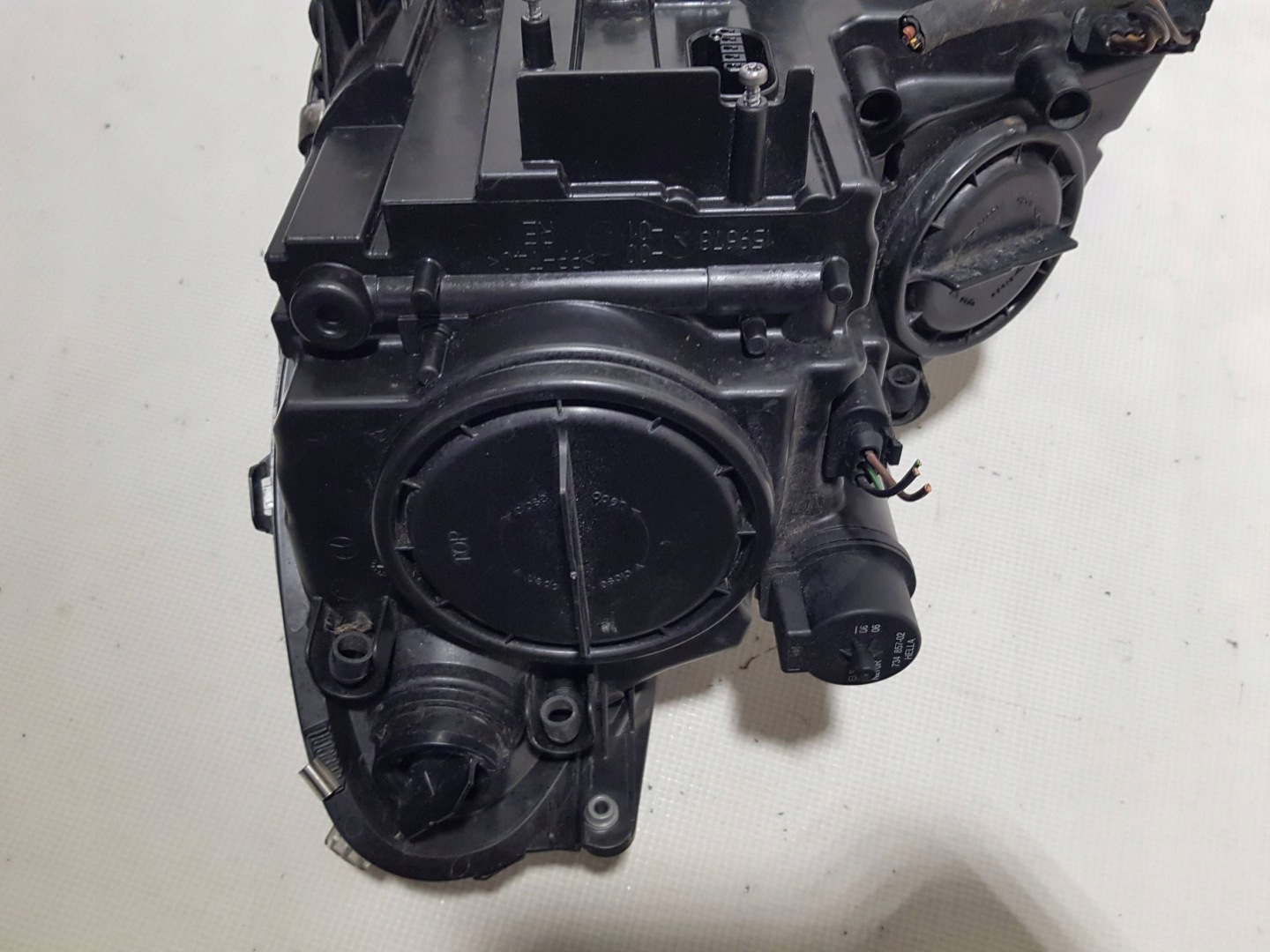 light XENON front right Mercedes CLS W219 UK ANGLIK