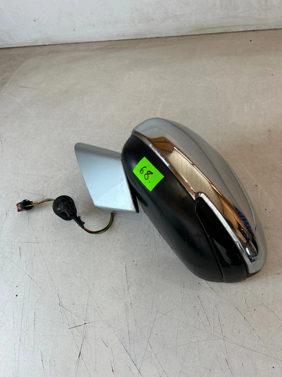 mirror front front left Citroen C4 Grand Picasso II Chrom 6 PIN UK