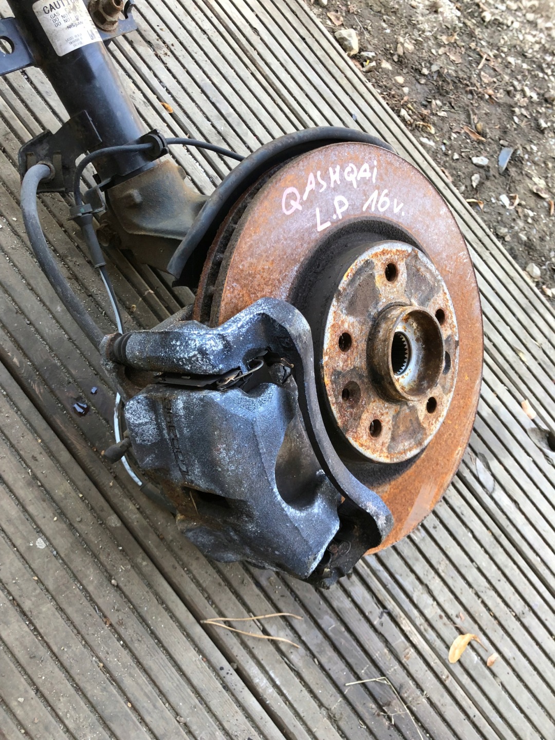 QASHQAI II 1.2 DIG-T McPherson left front swing 54303-4EA3A