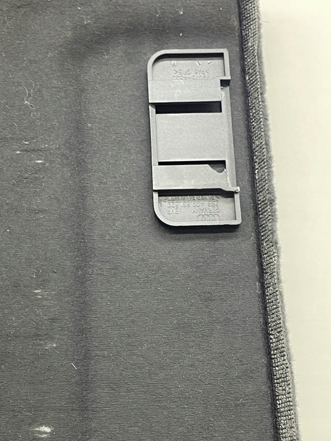 AUDI A6 C7 AVANT cover floor boot carpet