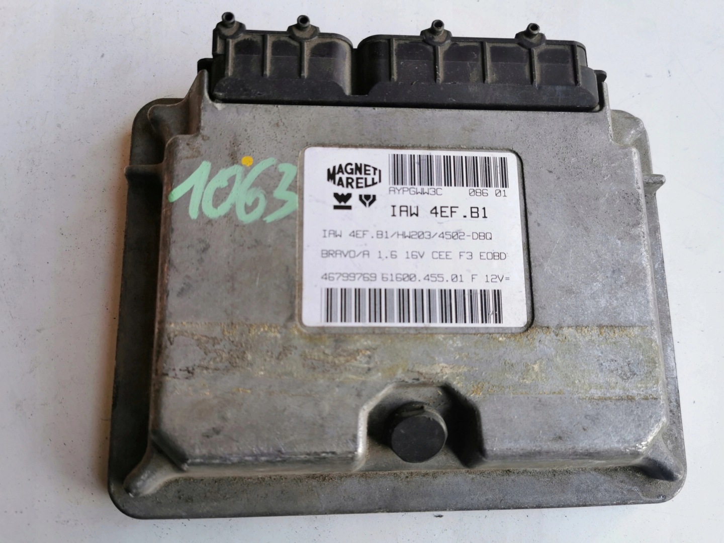 FIAT BRAVA 1.6B 16V IAW4EF.B1 46799769 computer EC
