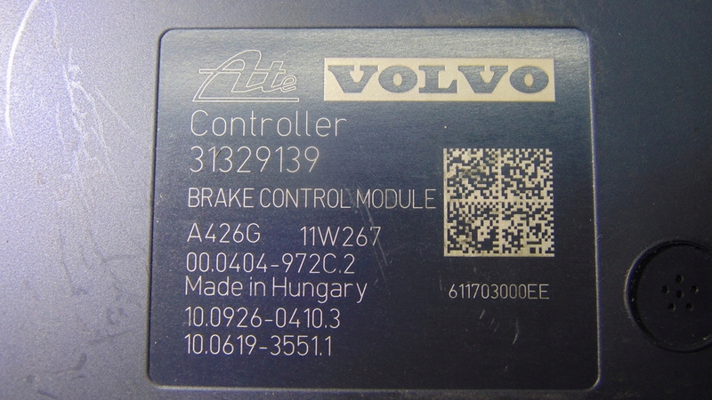 Pompa ABS freno 31329139 VOLVO XC60 e 08-17R