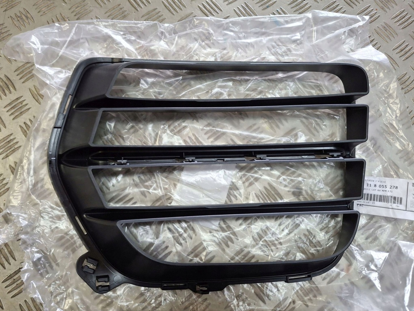 griglia Paraurti Anteriore Destro BMW X6 E71 2007R->