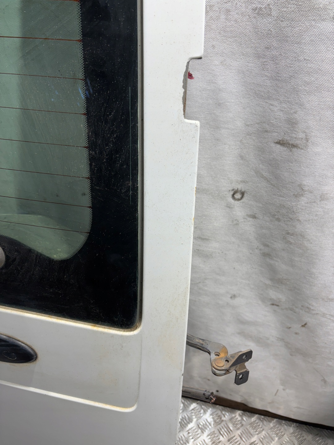 Tür rechts heck Ford Transit VII 7 MK7 k: Frozen White