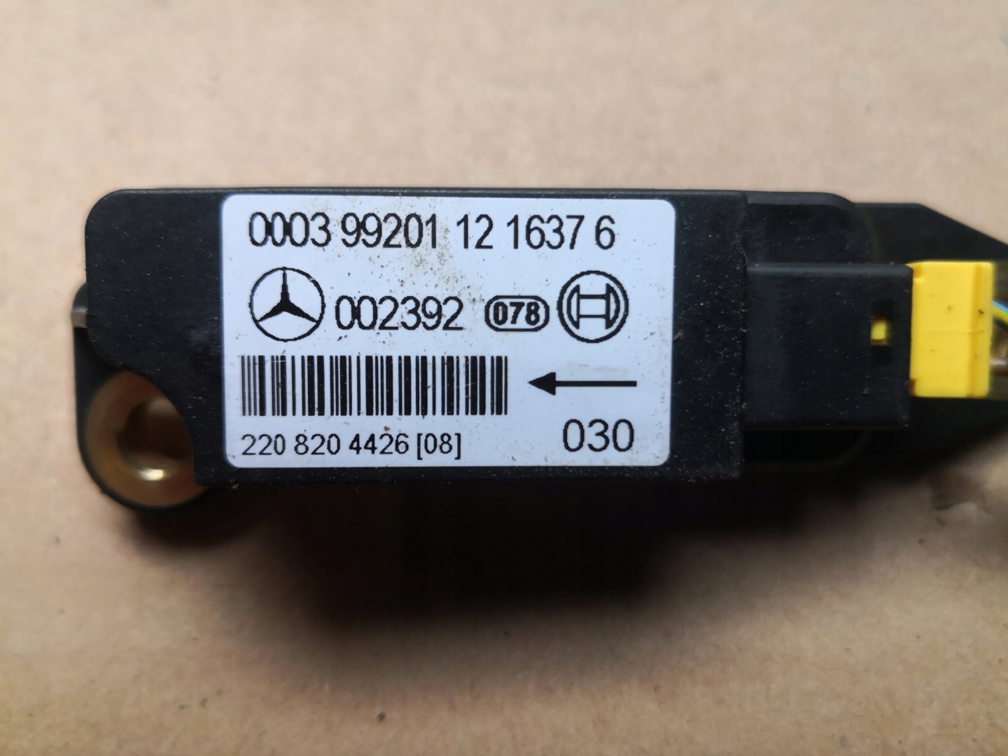 Crashsensor Drucksensor MERCEDES W220 2208204426