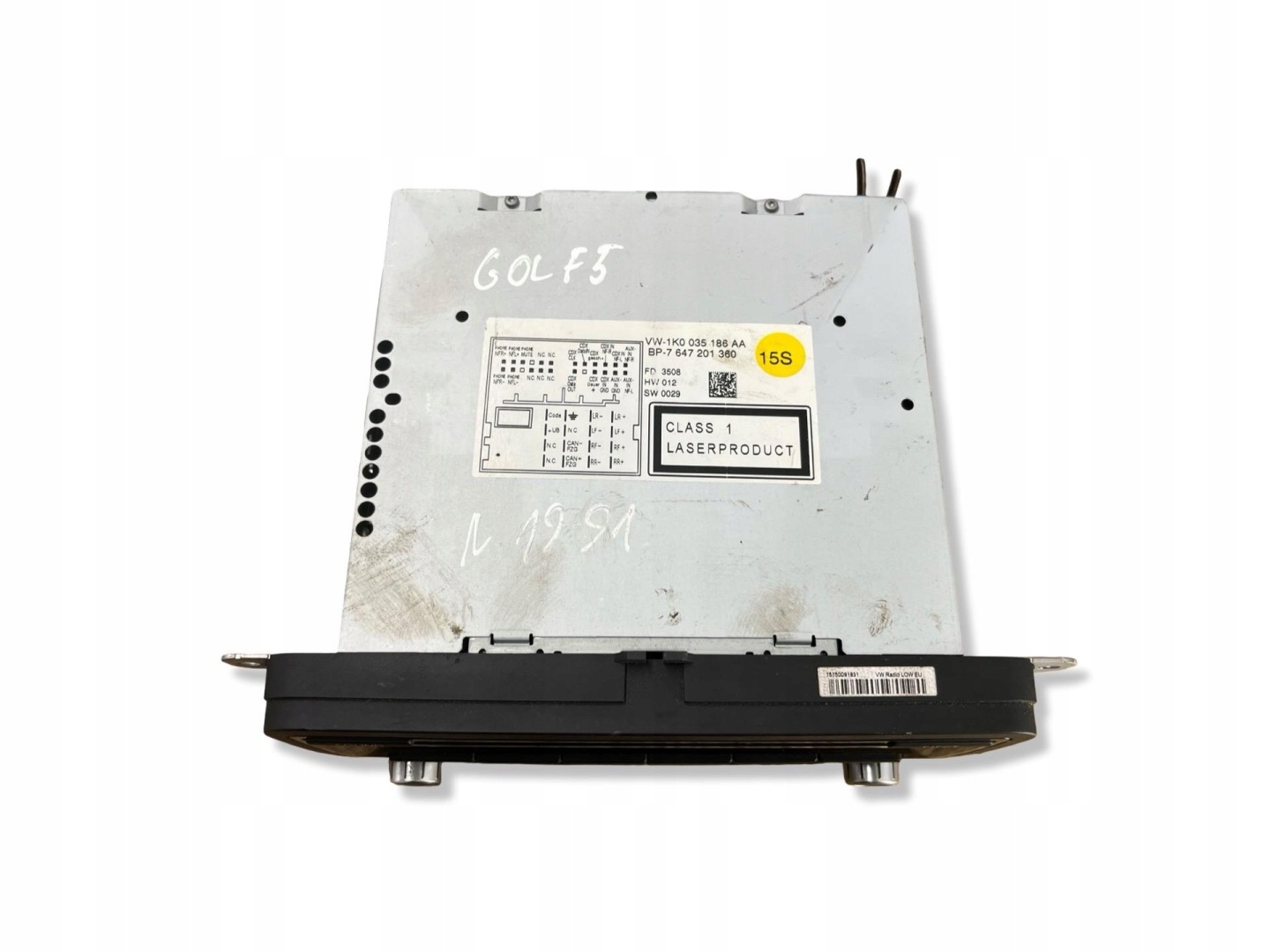 Radio samochodowe Volkswagen Golf 5 2008 1K0035186AA