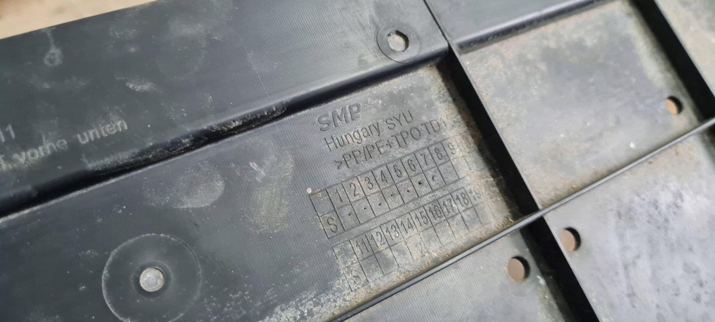 Q3 83A Blende Abdeckung abdeckung unter Stoßstange SLINE 83A807611