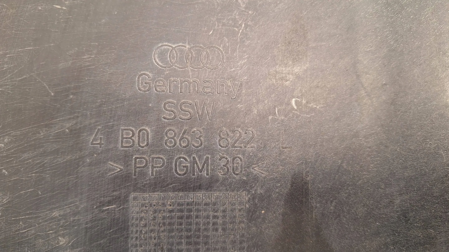 cover below engine 4B0863822L Audi A4 B5 A6 C5
