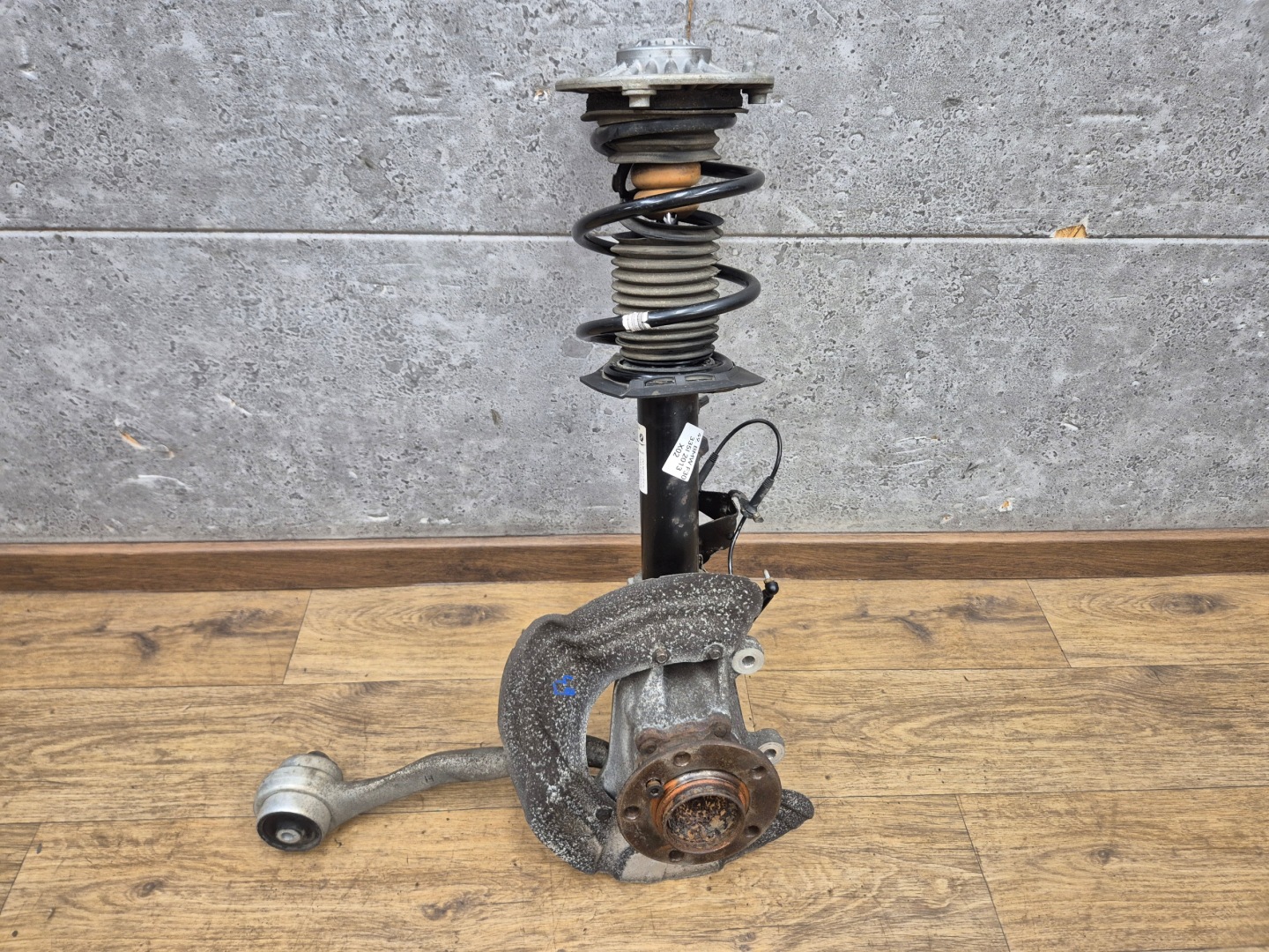 BMW 3 F30 335i 330d complete swing left front RWD N55 6792287 6791663
