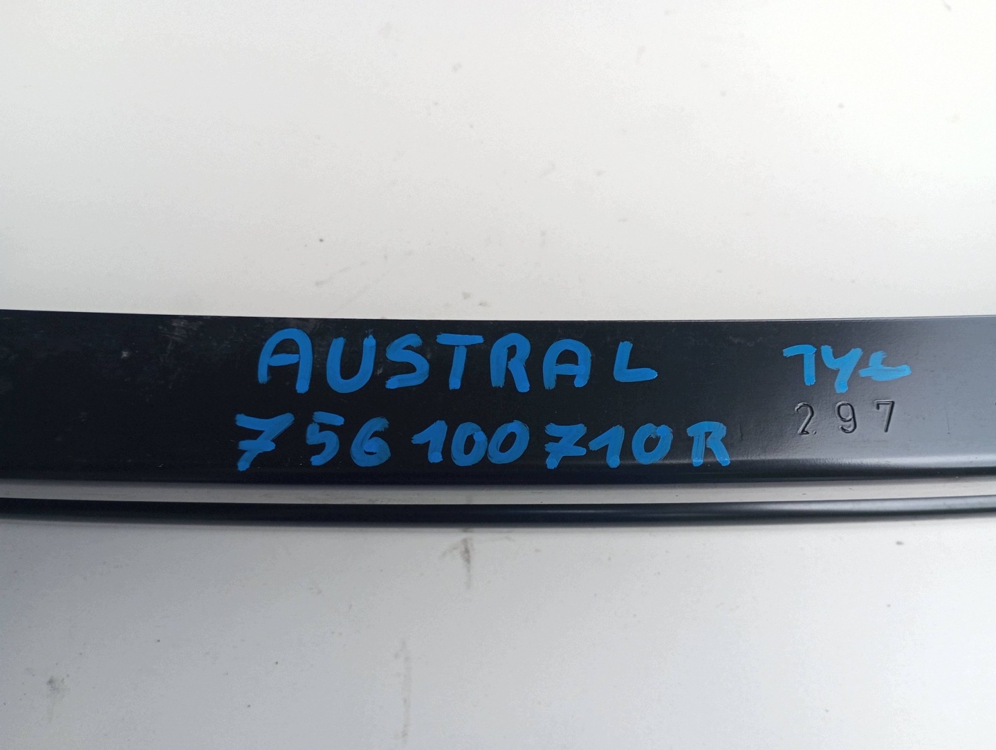 lökhárító megerősítés hátsó hátsó hátso RENAULT AUSTRAL 756100710R