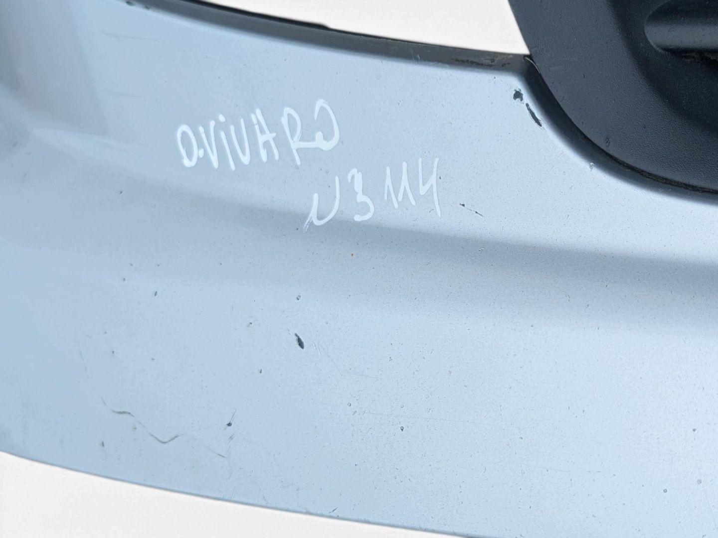 grille radiator Opel Vivaro A facelift 2009 93856149