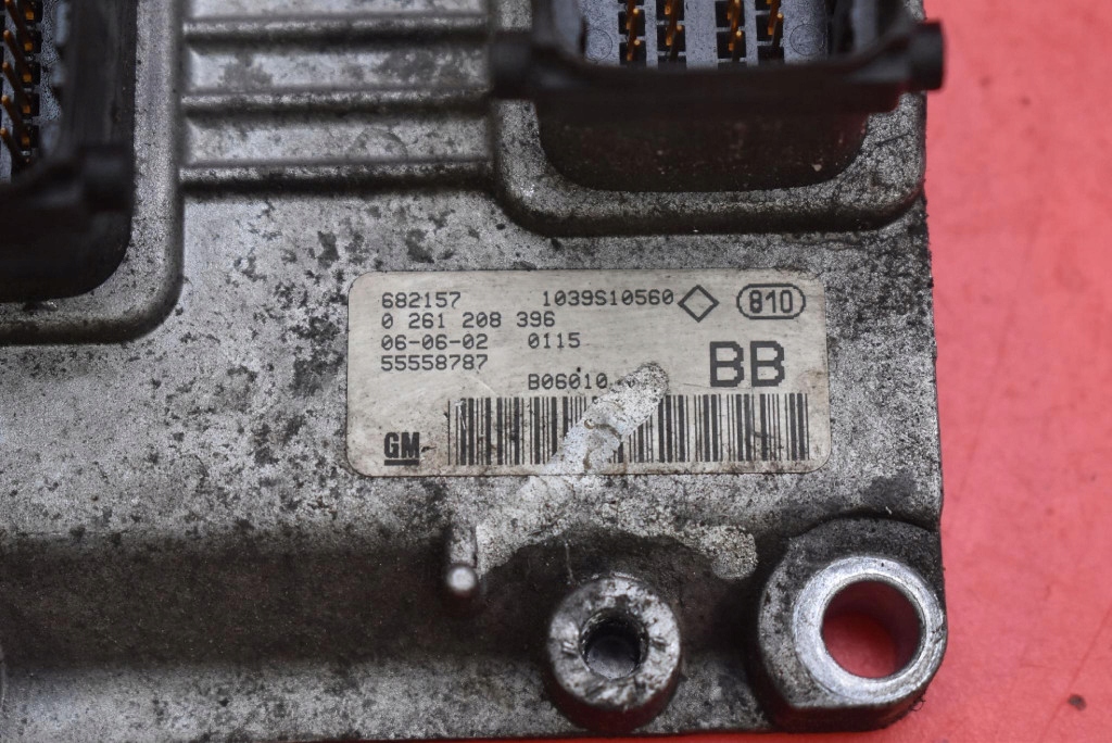 control unit computer of the engine 55558787 OPEL ASTRA 3 III H 1.4 16V 90 KM 04-07