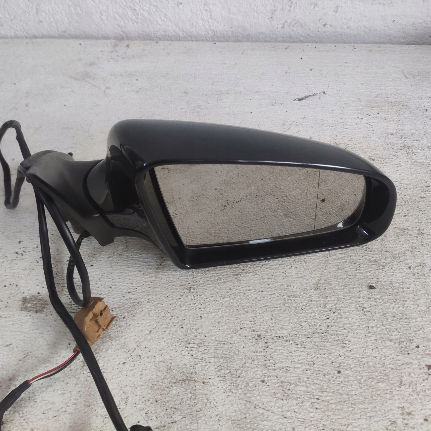 AUDI A4 B6 2003 mirror right 5PINOW ANGLIK black PERLA