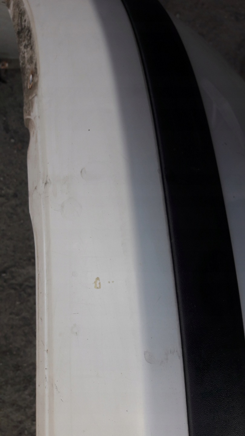 SKODA FABIA e Paraurti posteriore KOMBI BIALY