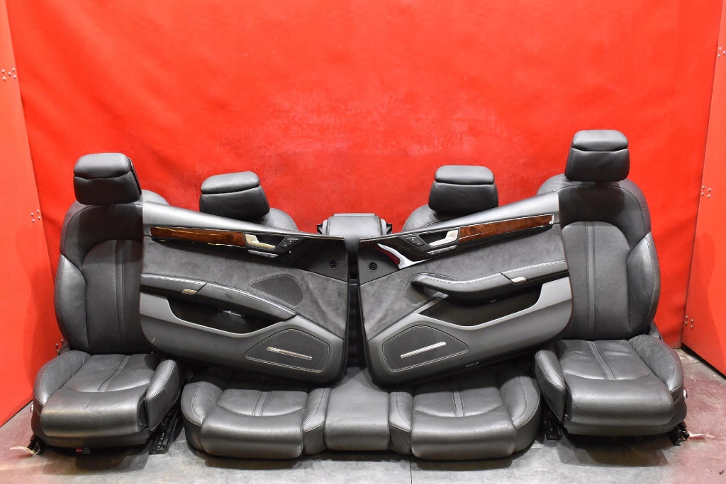 seat seats KOMPLET side side SKORZANE EU AUDI A8 D4 LONG 10-14