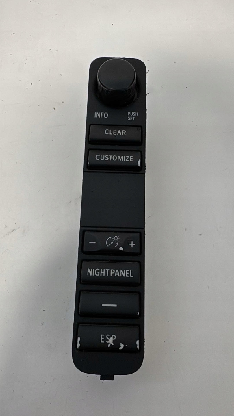 PANEL controls ESP TEMPOMAT SAAB 93 9-3 2002-2007 12792588 NIGHTPANEL