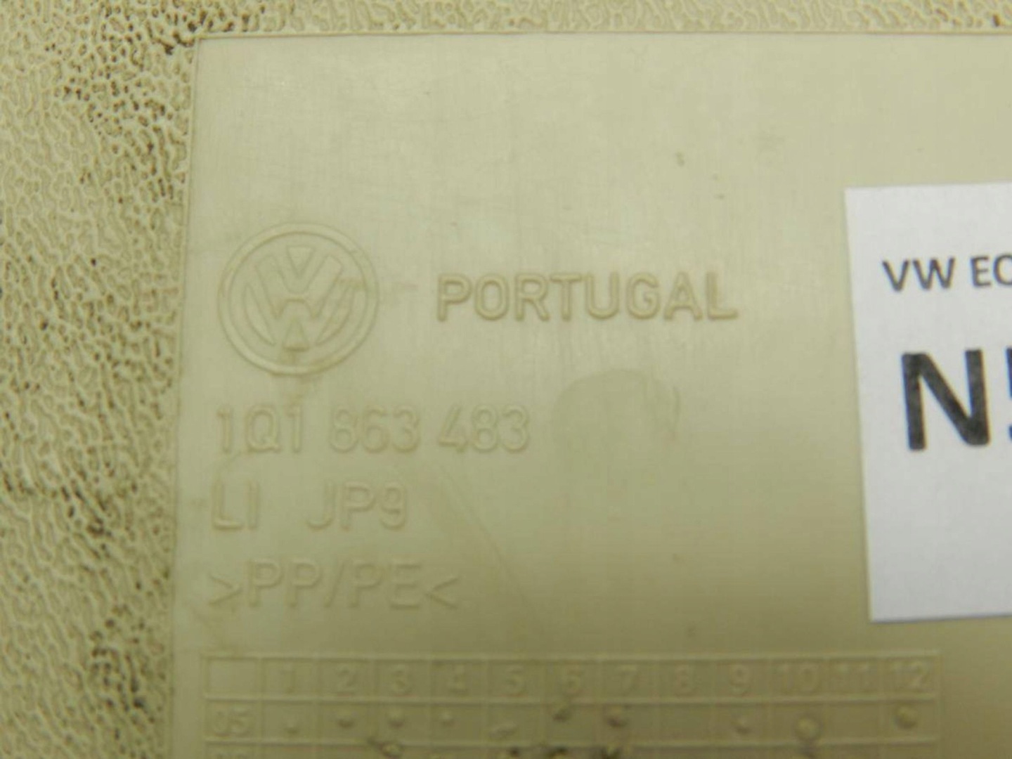 Volkswagen Eos cover of the threshold inner left 1Q1863483