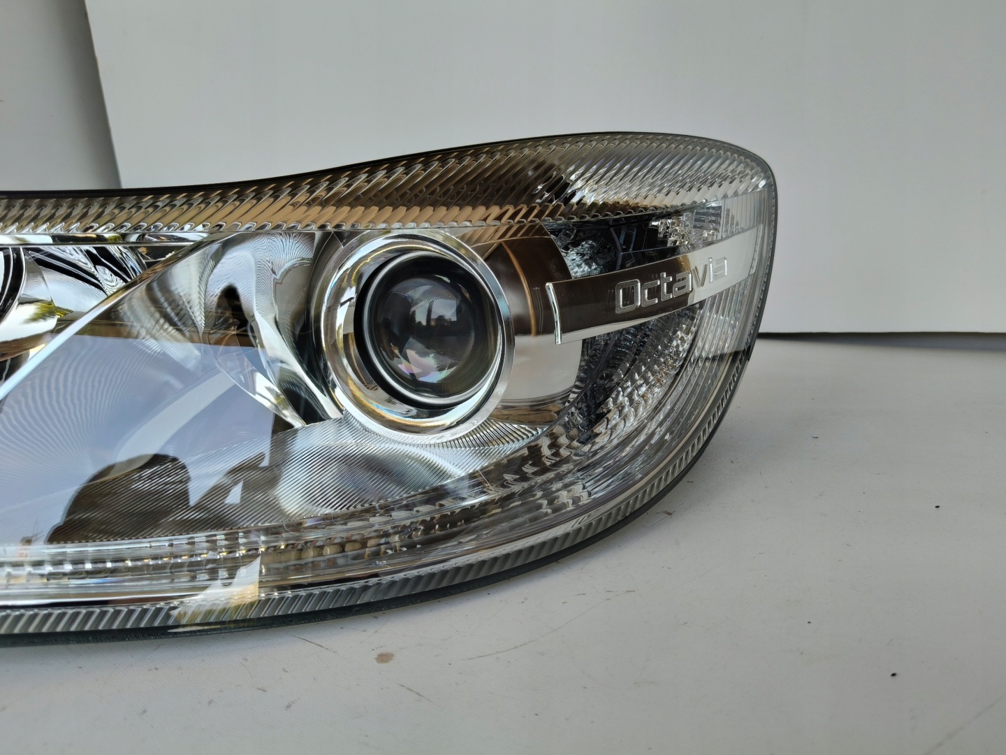 light left REFLEKTOR SKODA OCTAVIA II 2 1Z 1Z0 08- LIFT