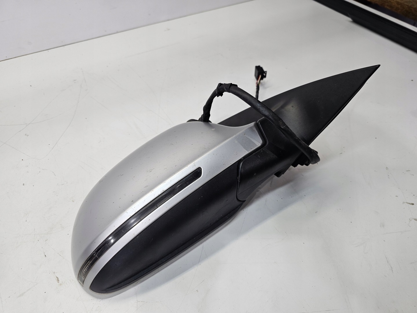 mirror right front AUDI A6 C6 LIFT LX7W 7-PIN EUROPA