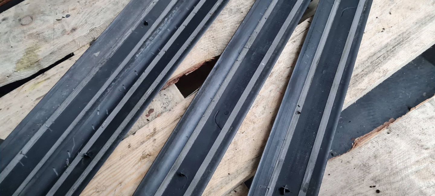 A6 C6 LIFT moulding mouldings caps cap threshold SLINE KOMPLET 4X