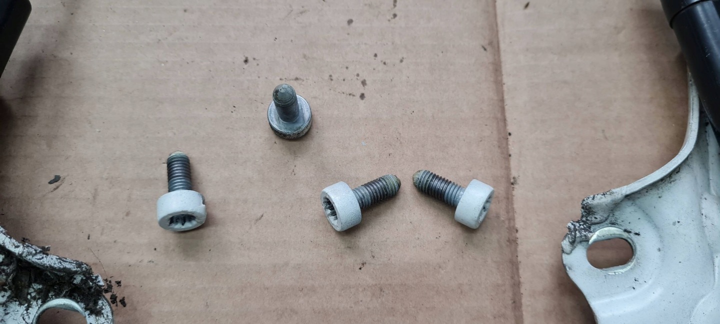 A7 4G S7 hinge bonnet hinges left right 2X LY9C A6 C7 4G S6