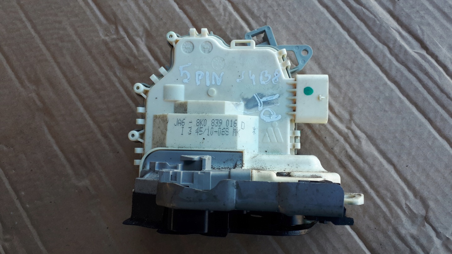 S4 B8 A4 Schloß Tür rechts heck hinten 5 PIN A5 S5