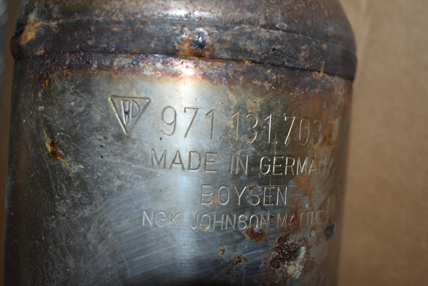 catalyst left PORSCHE PANAMERA 971 - engine CSZB 1 9