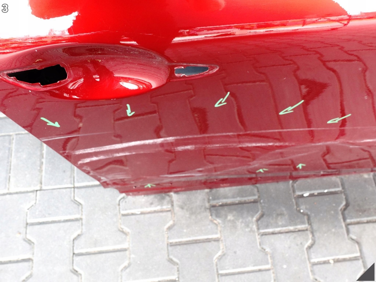 MAZDA CX-30 CX30 19- door right front + moulding / CHROM