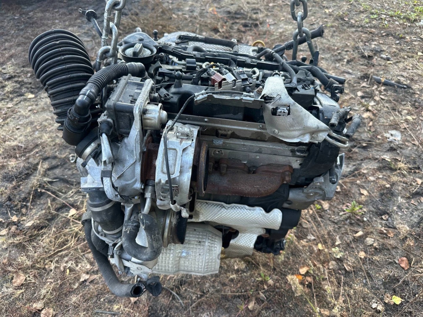VW TIGUAN II 5NA 2.0 TDI engine complete DTS dismantling